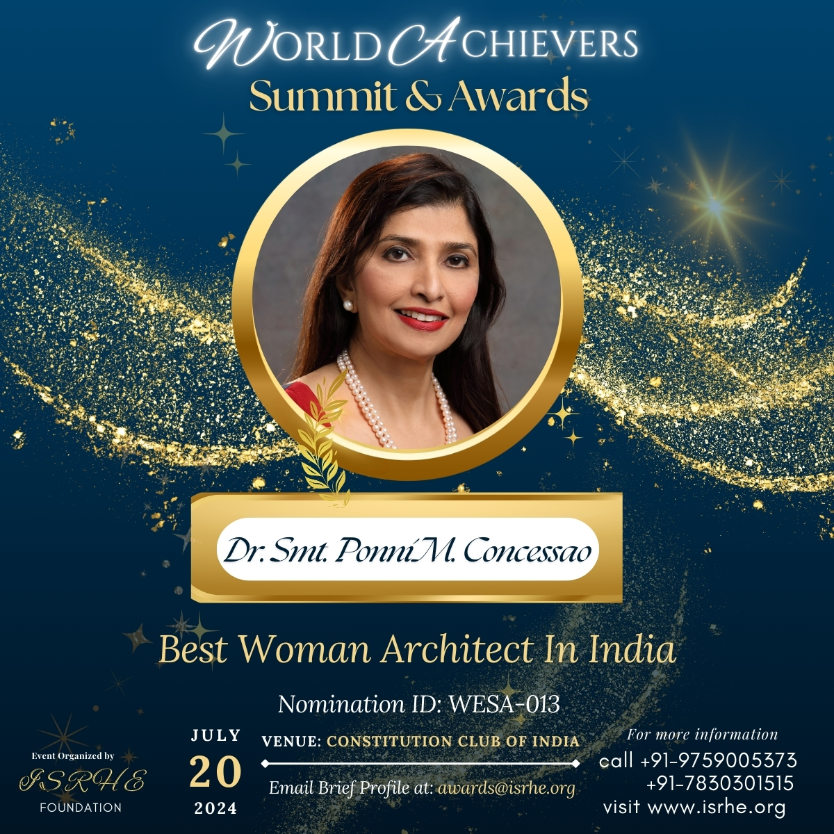 Dr. Smt. Ponni M. Concessao